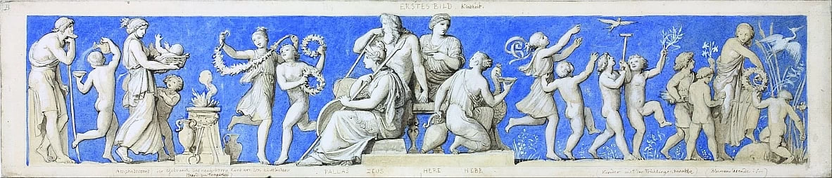 Eduard Bendemann - Infanzia, 1838, Museum Kunstpalast